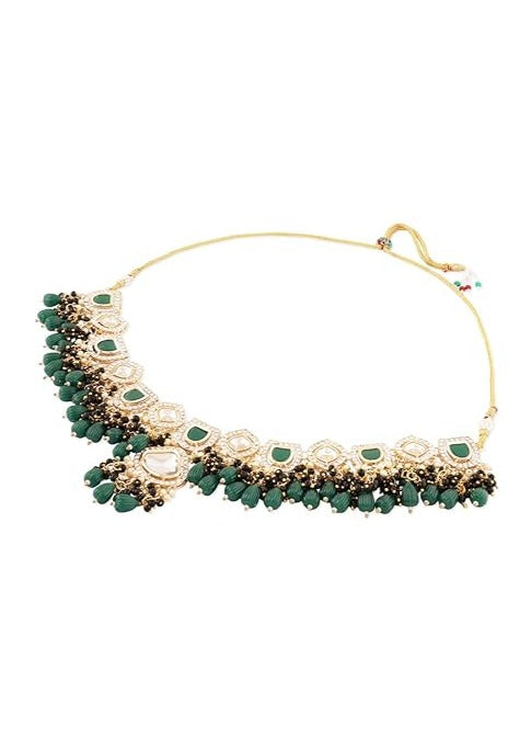 Artificial pearl necklace set usa online brand.