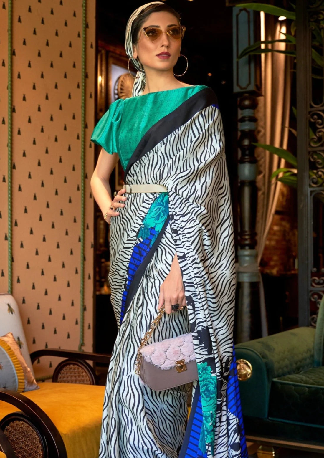 Bridesmaids saree blouse designs online shopping sale.