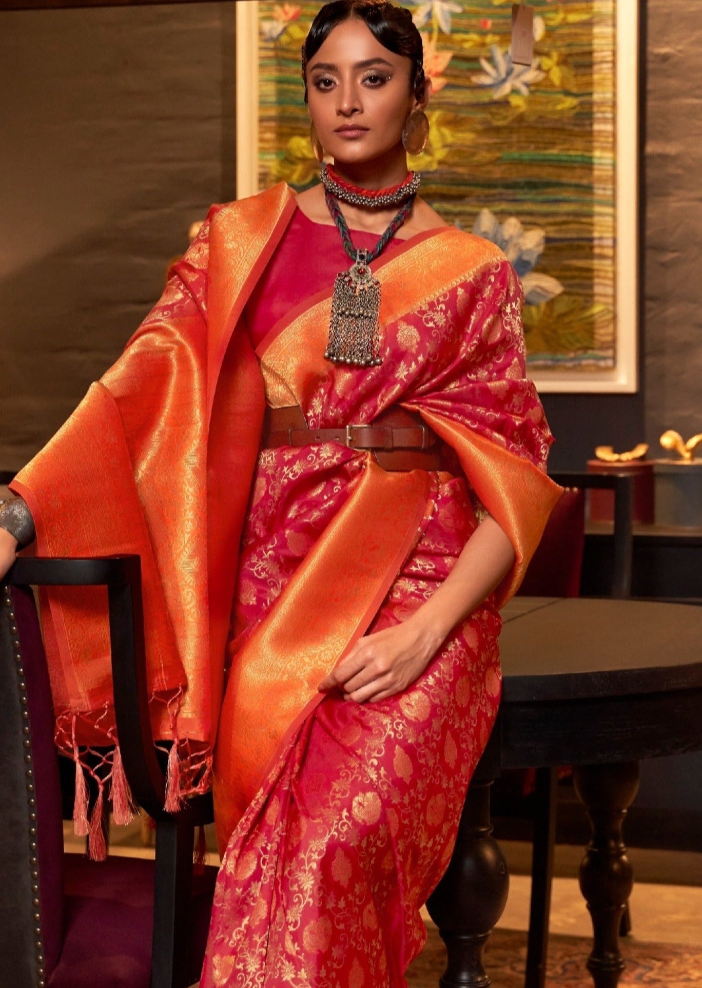 Pure handloom banarasi katan silk bridal sarees online shopping price india usa uk for bride.