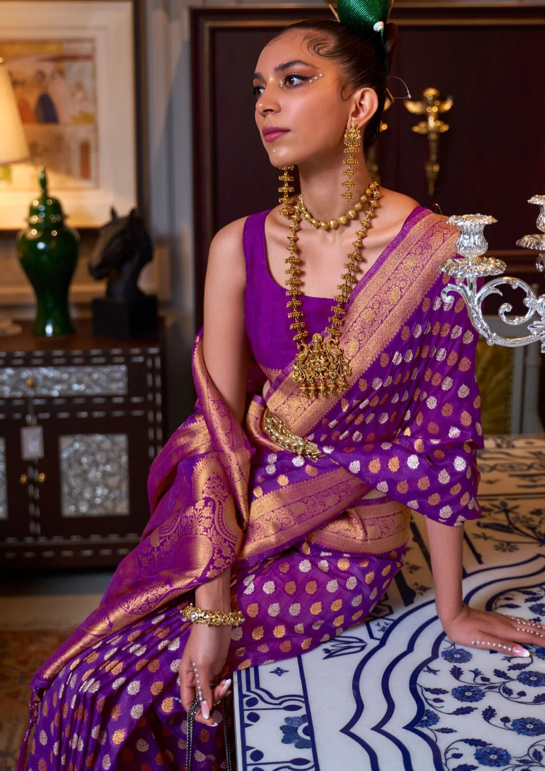 Pure khaddi georgette chiffon banarasi saree online price usa india uk uae canada.