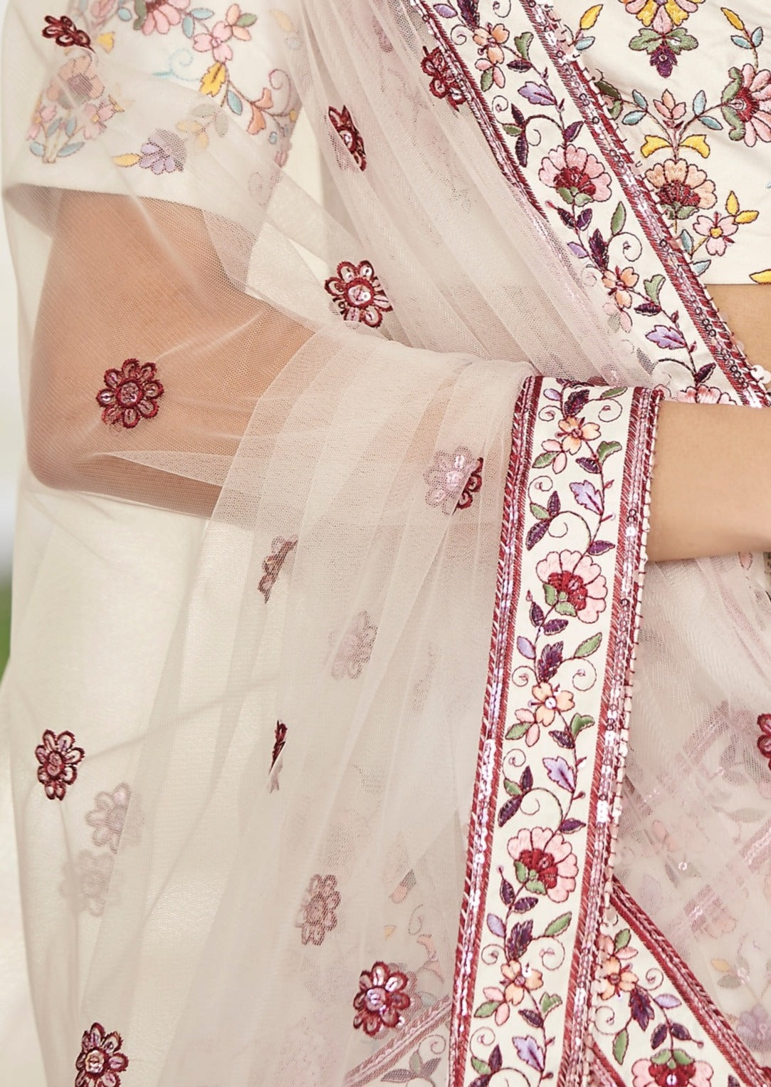 Lehenga dupatta design in net online shopping usa.
