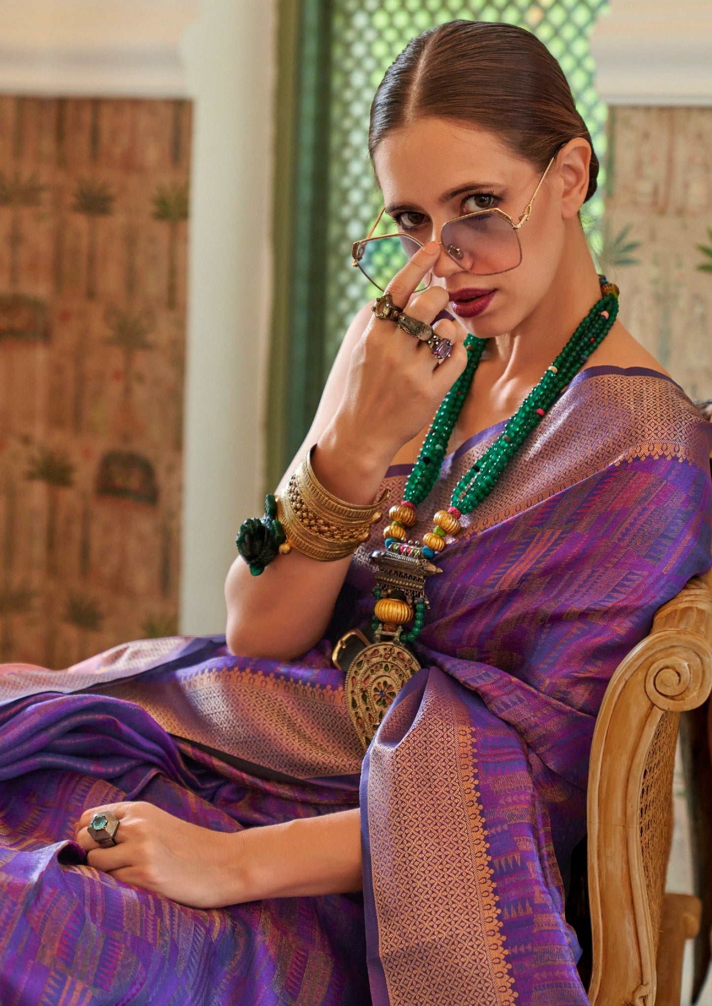 Kalki Koechlin in saree