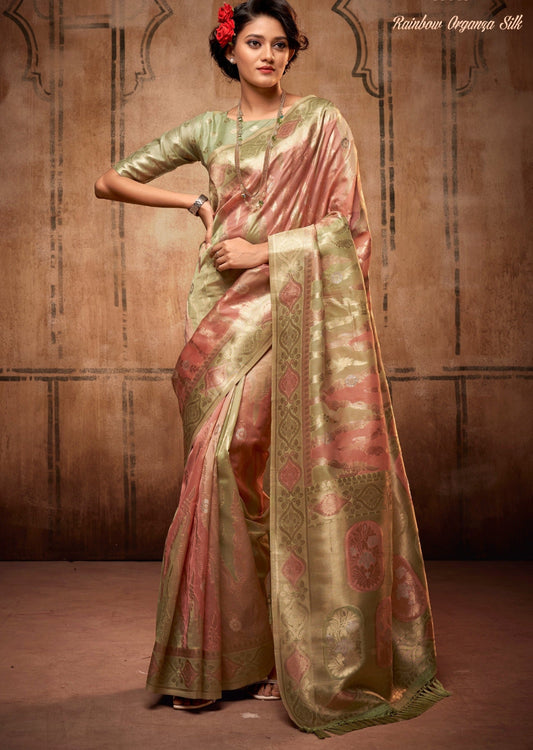 Handloom Organza saree online