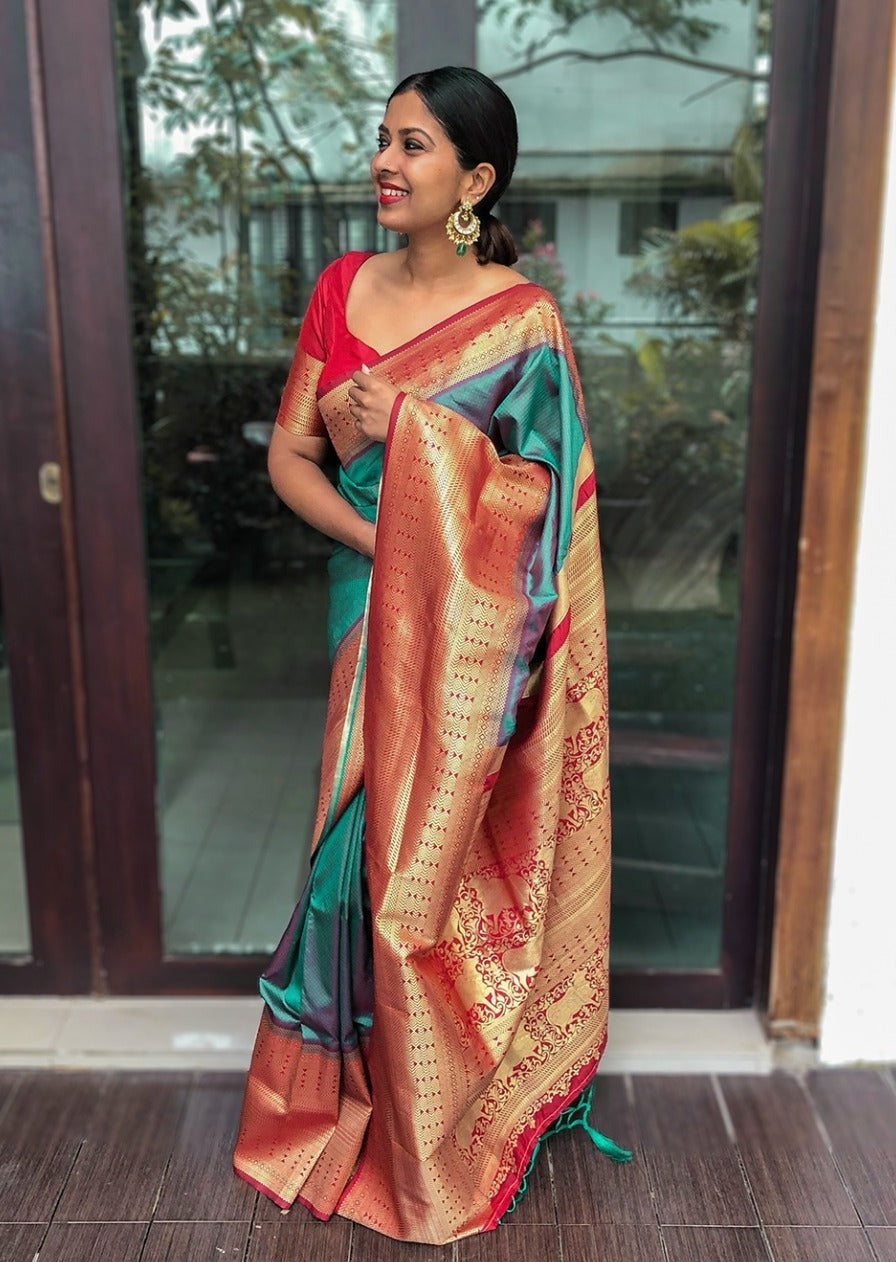 Handloom Banarasi saree