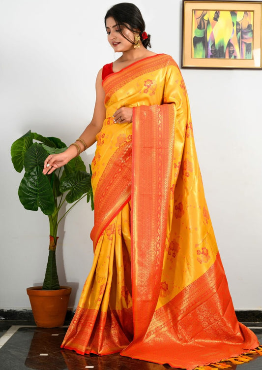 Handloom Kanjivaram Silk saree