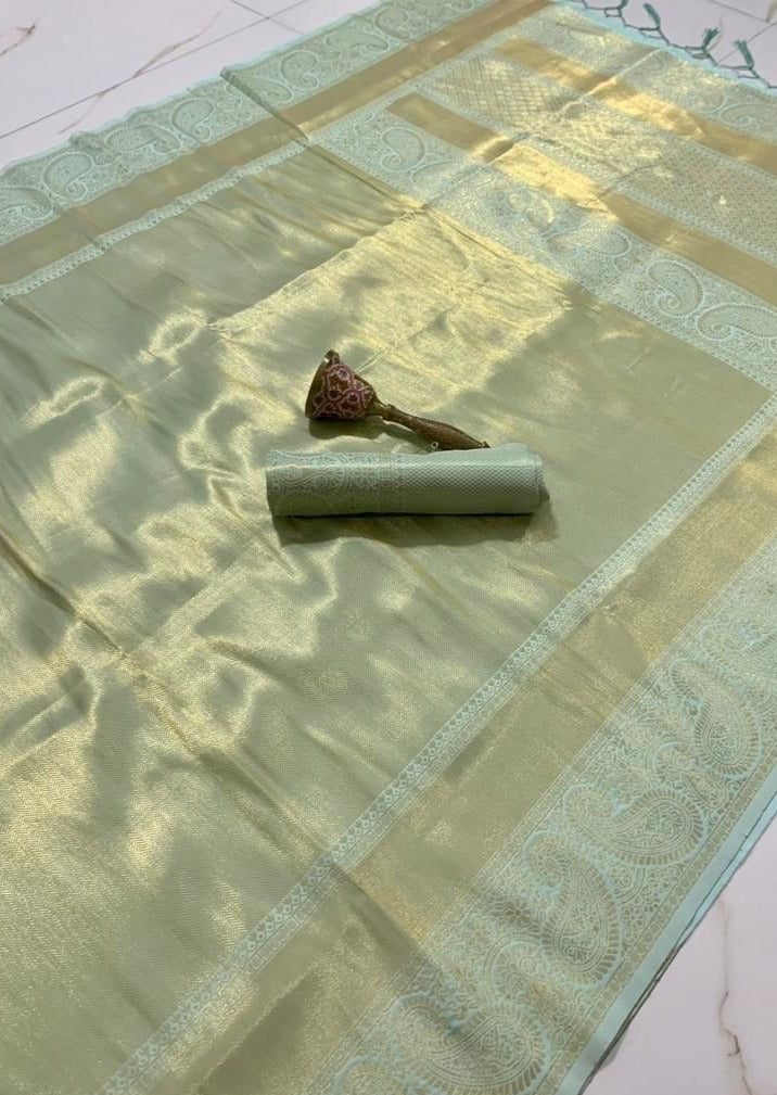 Pure Kanjivaram Silk Bridal Handloom Saree (with colour options)