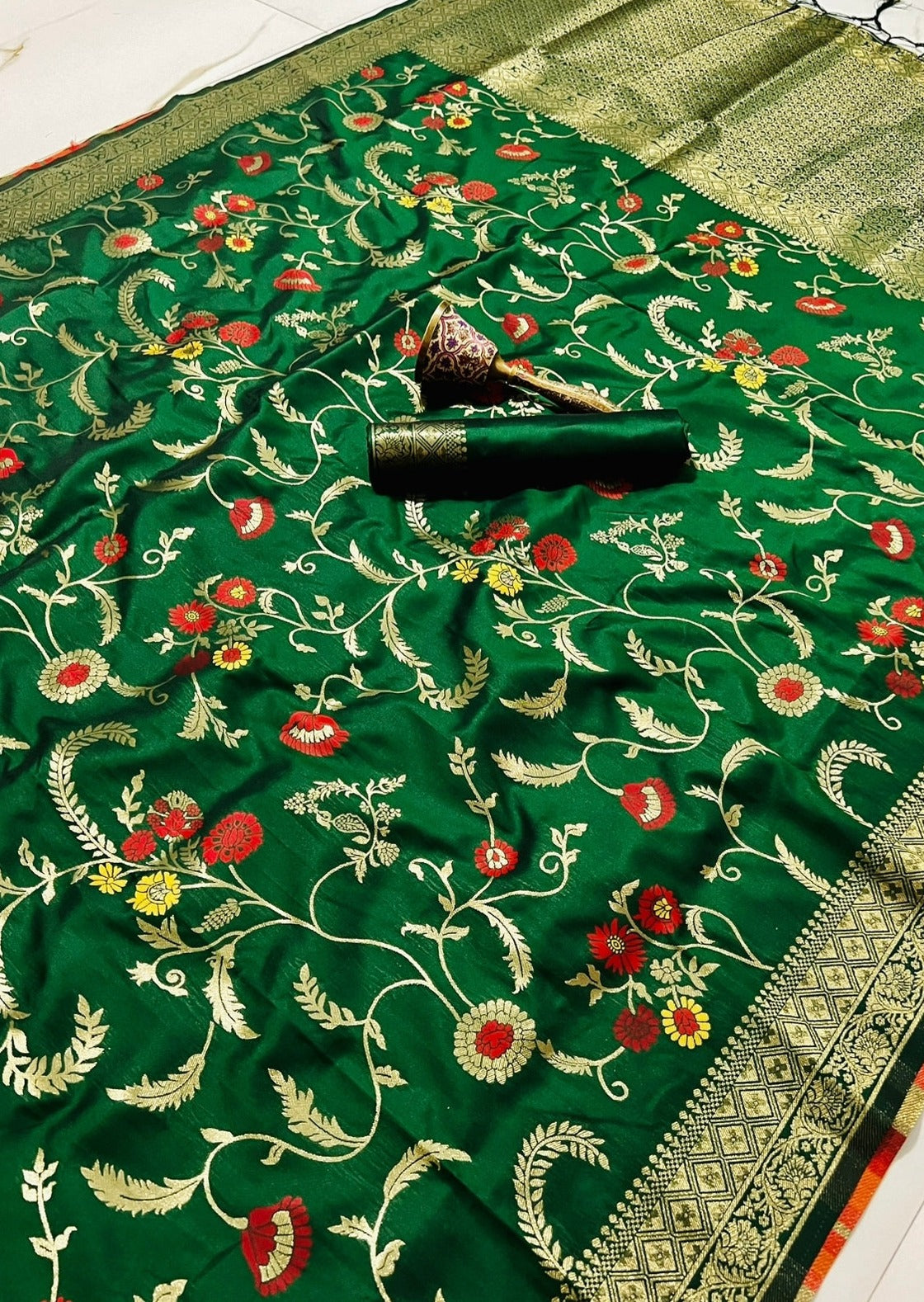 Banarasi jangla saree