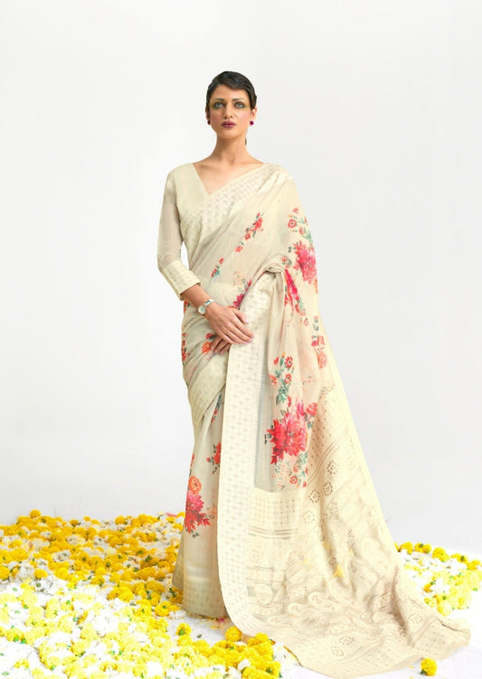 Lucknowi Chikankari sarees