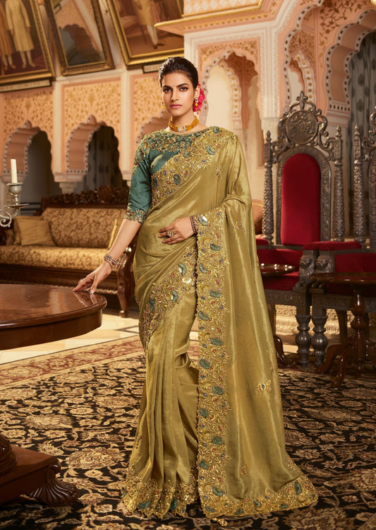 Luxury partywear saree