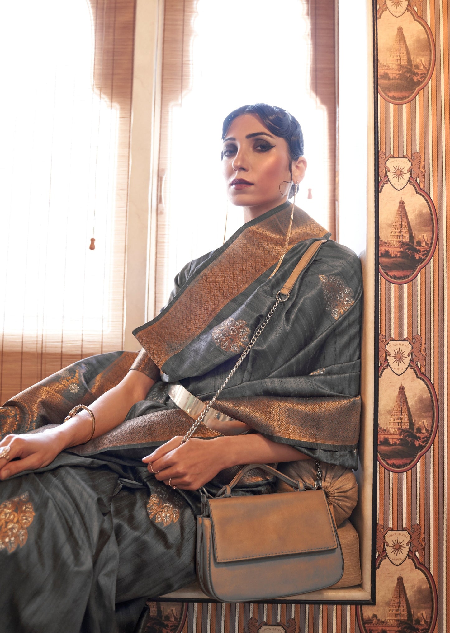 Pure Tussar Silk saree price