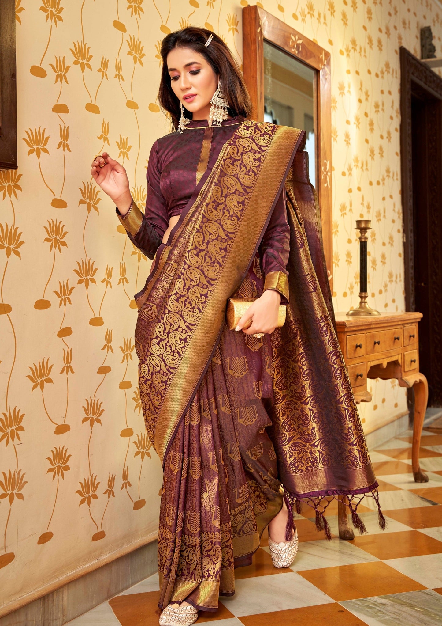Pure Kanjivaram Silk Handloom Sarees online