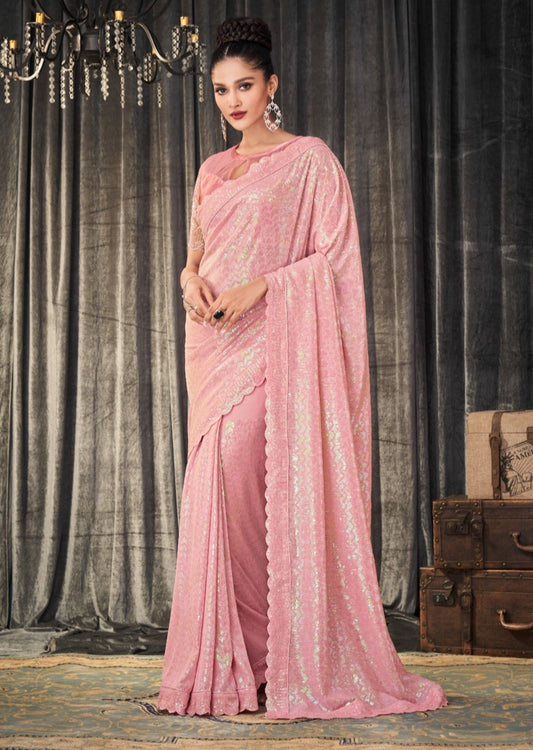 Partywear saree