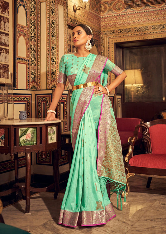 Ghicha tussar silk saree