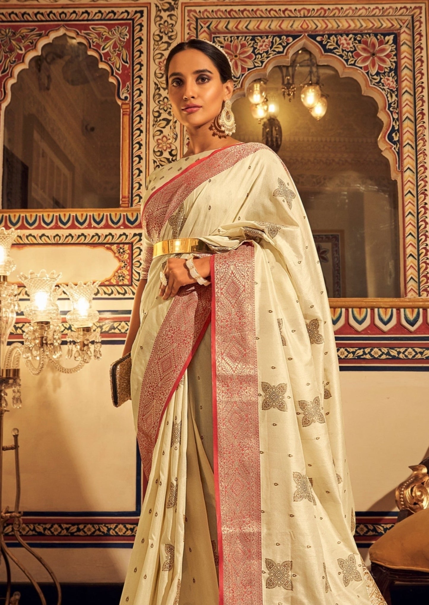 Ghicha handloom saree