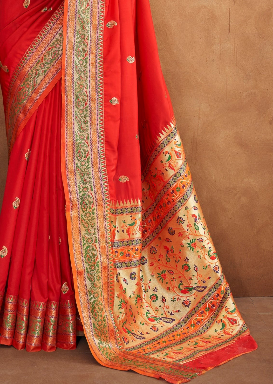 Paithani Saree pallu design