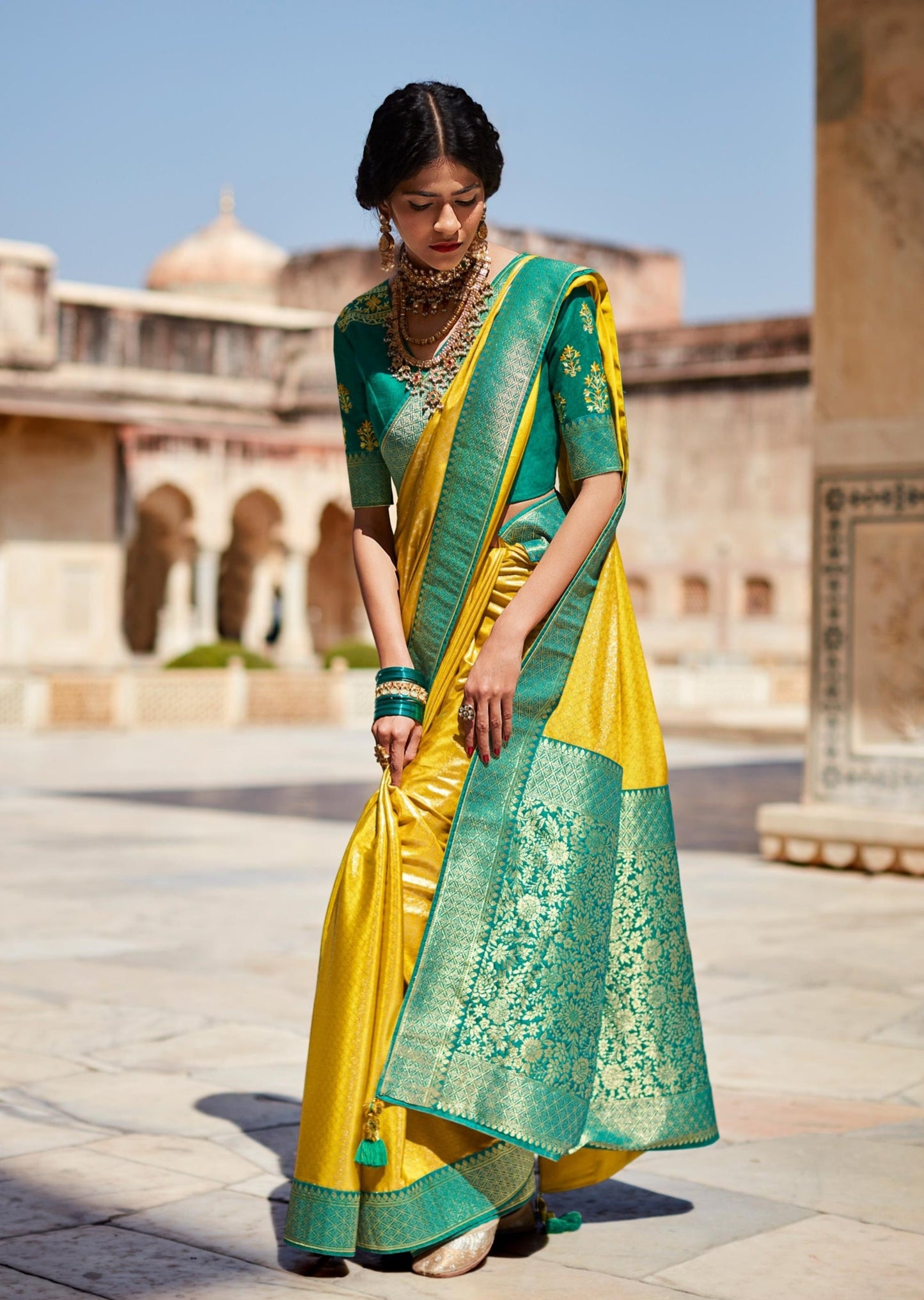 Kuppadam pattu saree