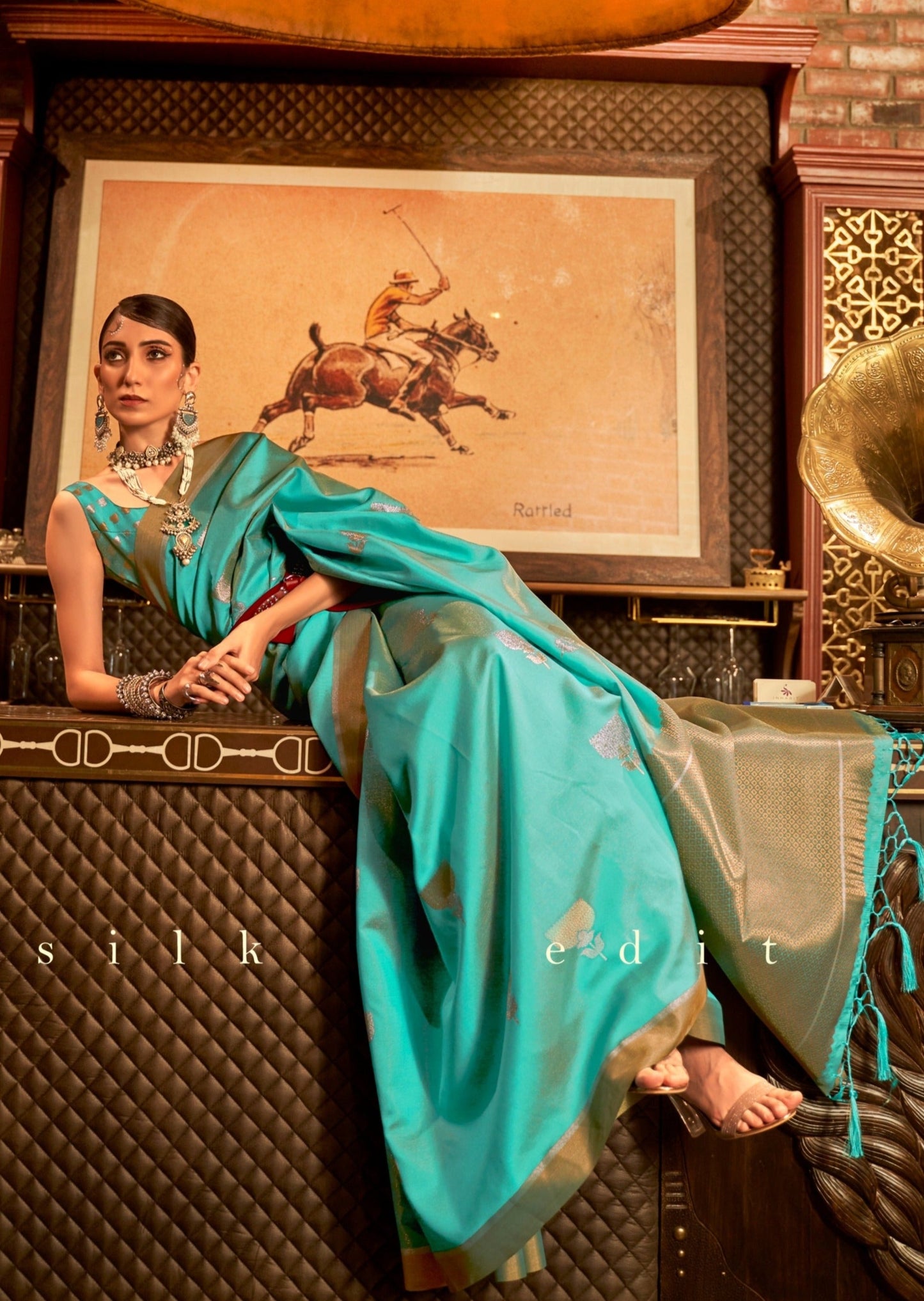 katan silk saree