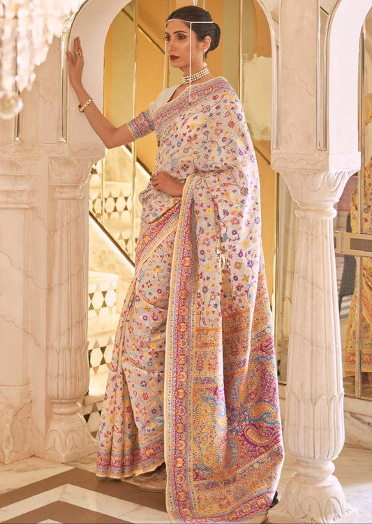 Pashmina saree