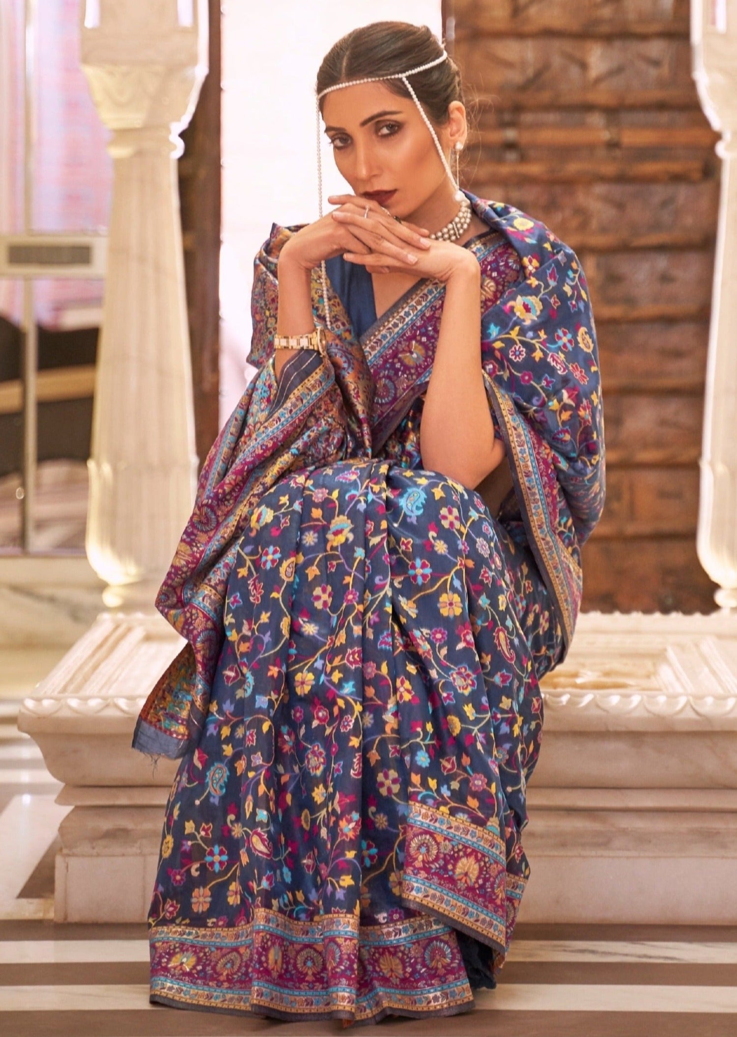 Banarasi jamawar saree online shopping price.