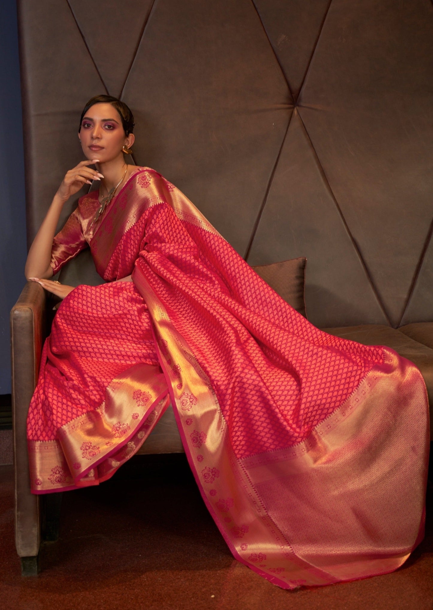 Pure Kanjivaram Silk Handloom Sarees