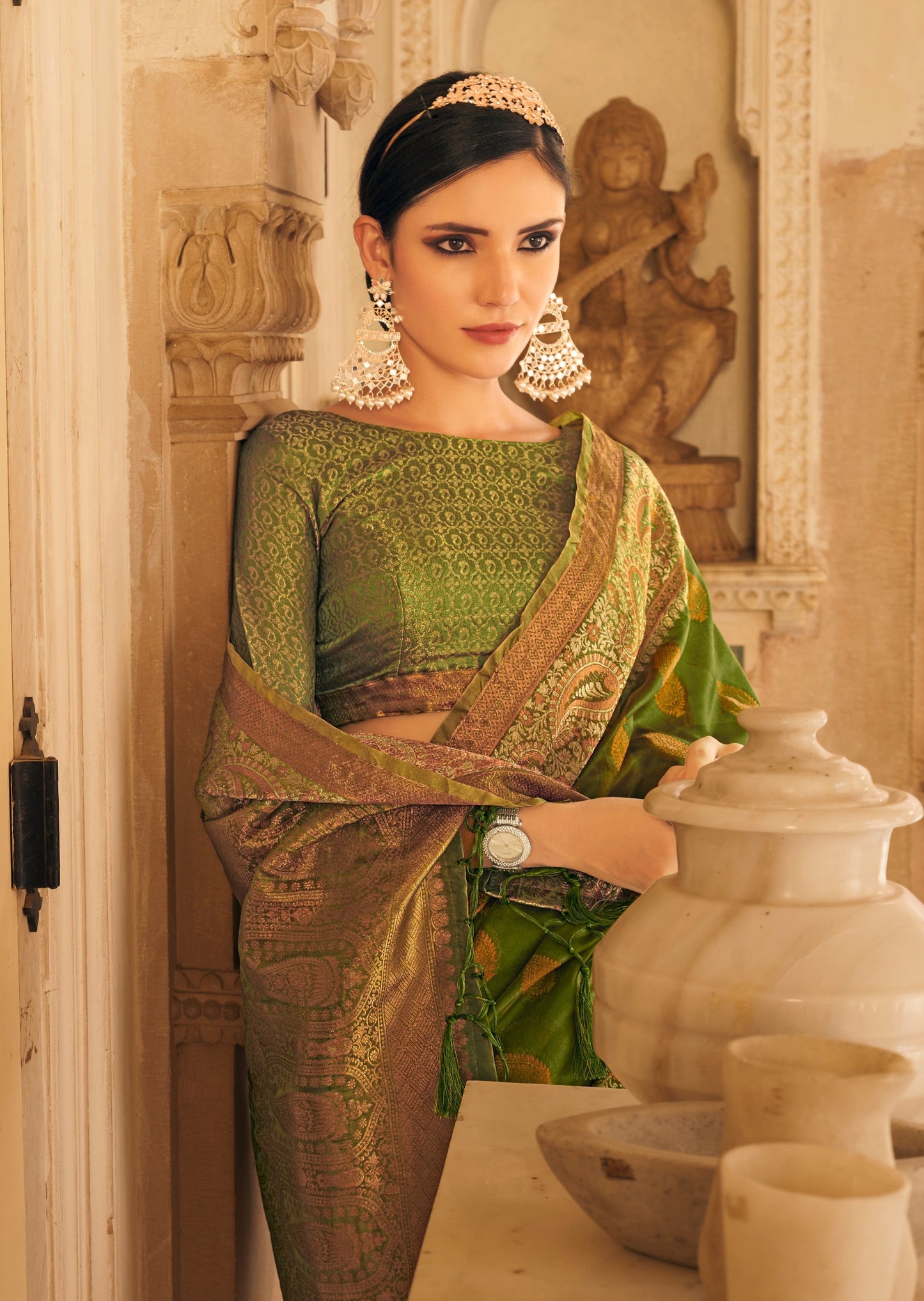 Banarasi organza silk saree online
