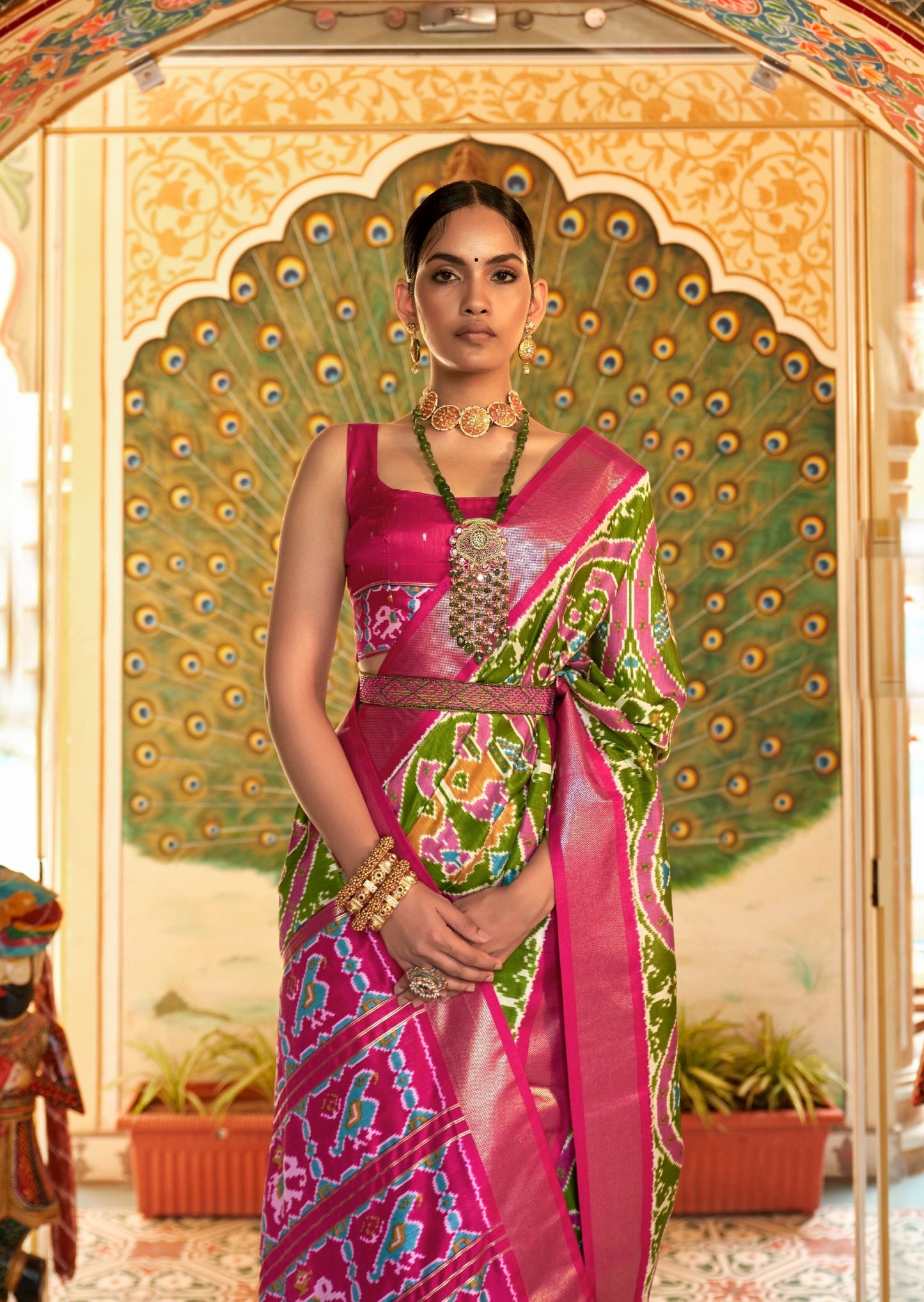 Single ikat Patola sarees