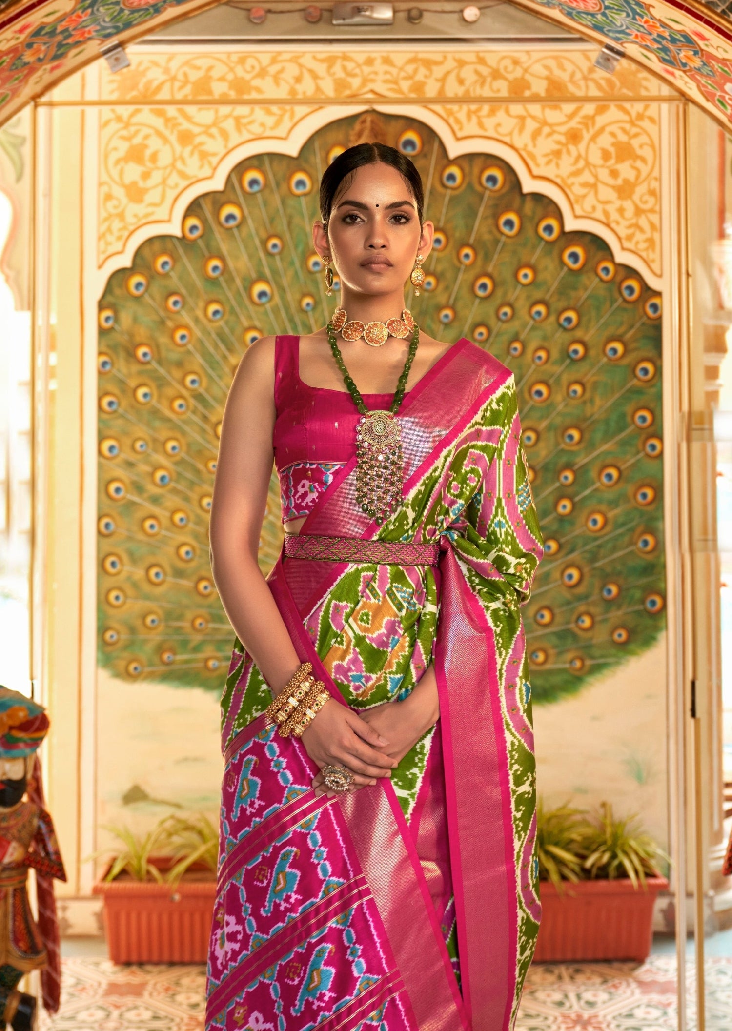 Single ikat Patola sarees