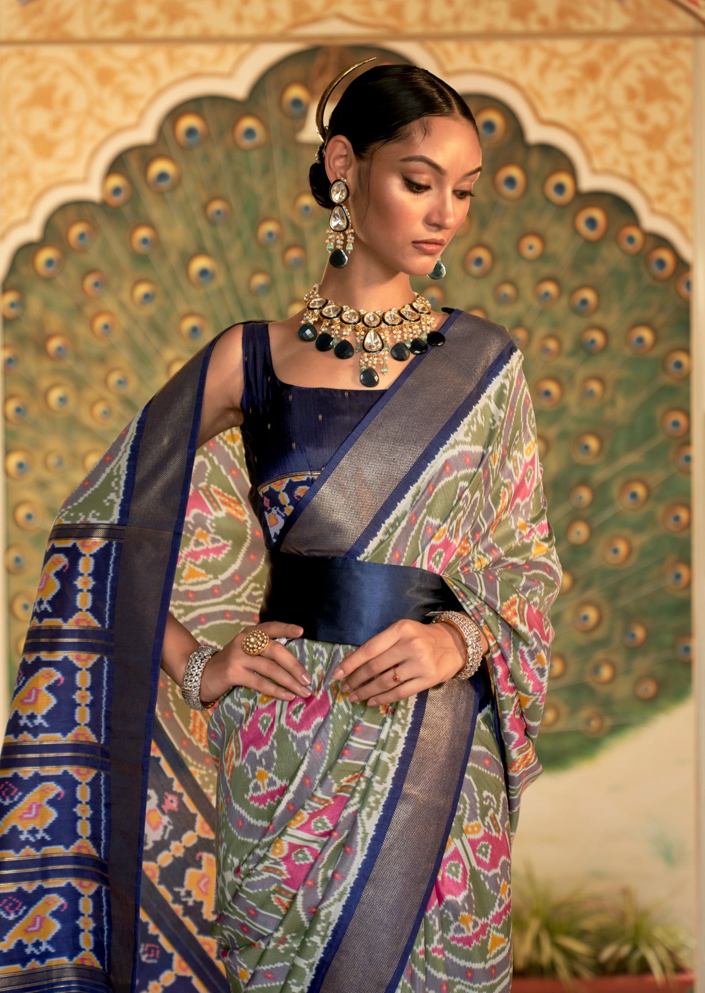 Single ikat Patola sarees