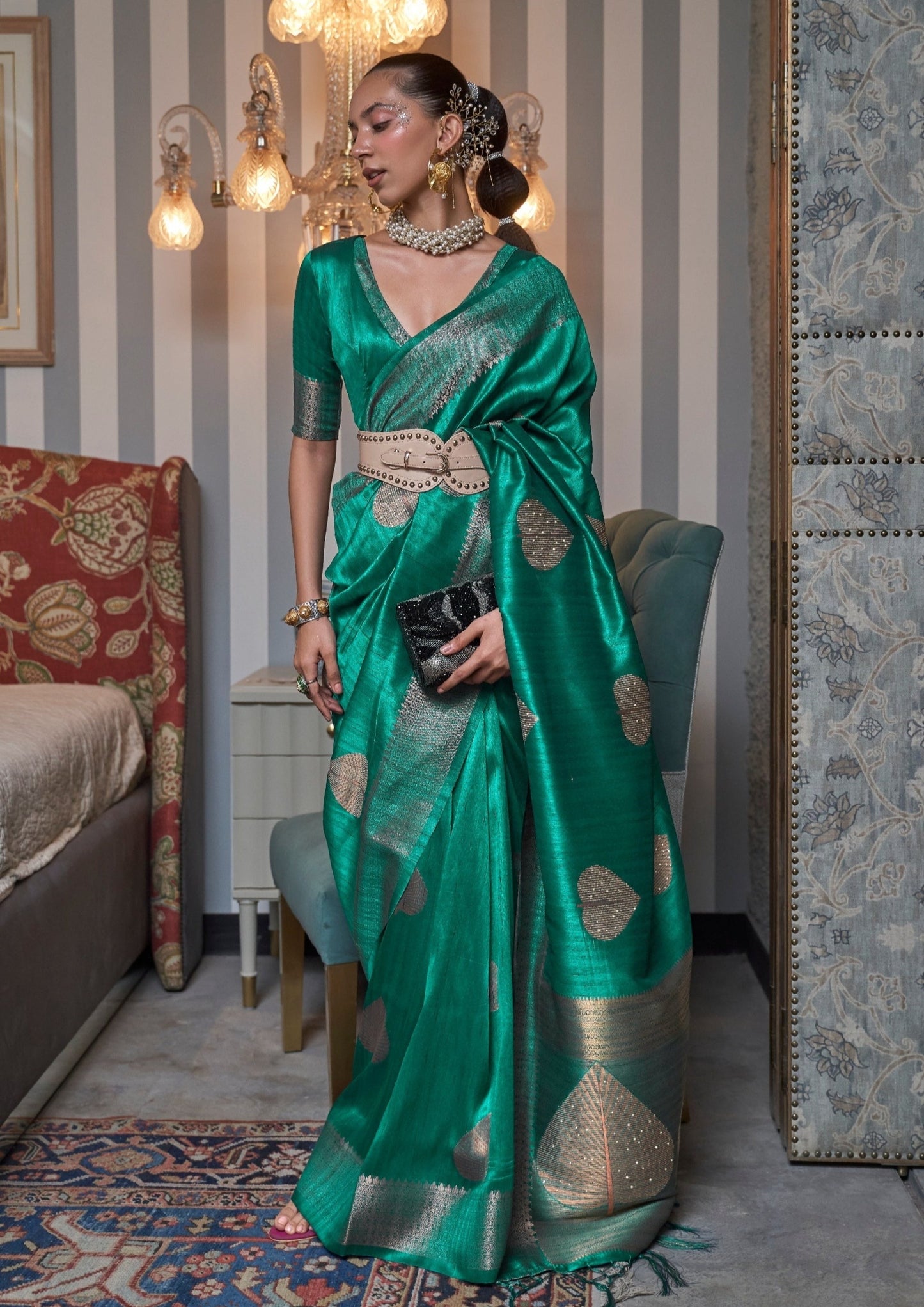 Zari saree Handloom