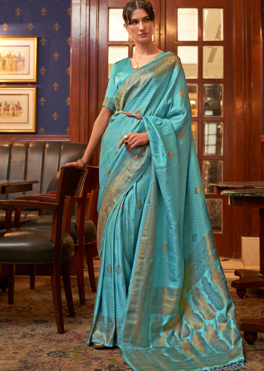 Pure Kanjivaram Silk Handloom Saree