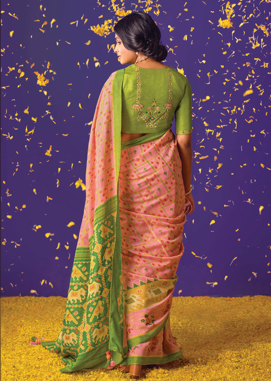 Brasso Silk Patola saree online