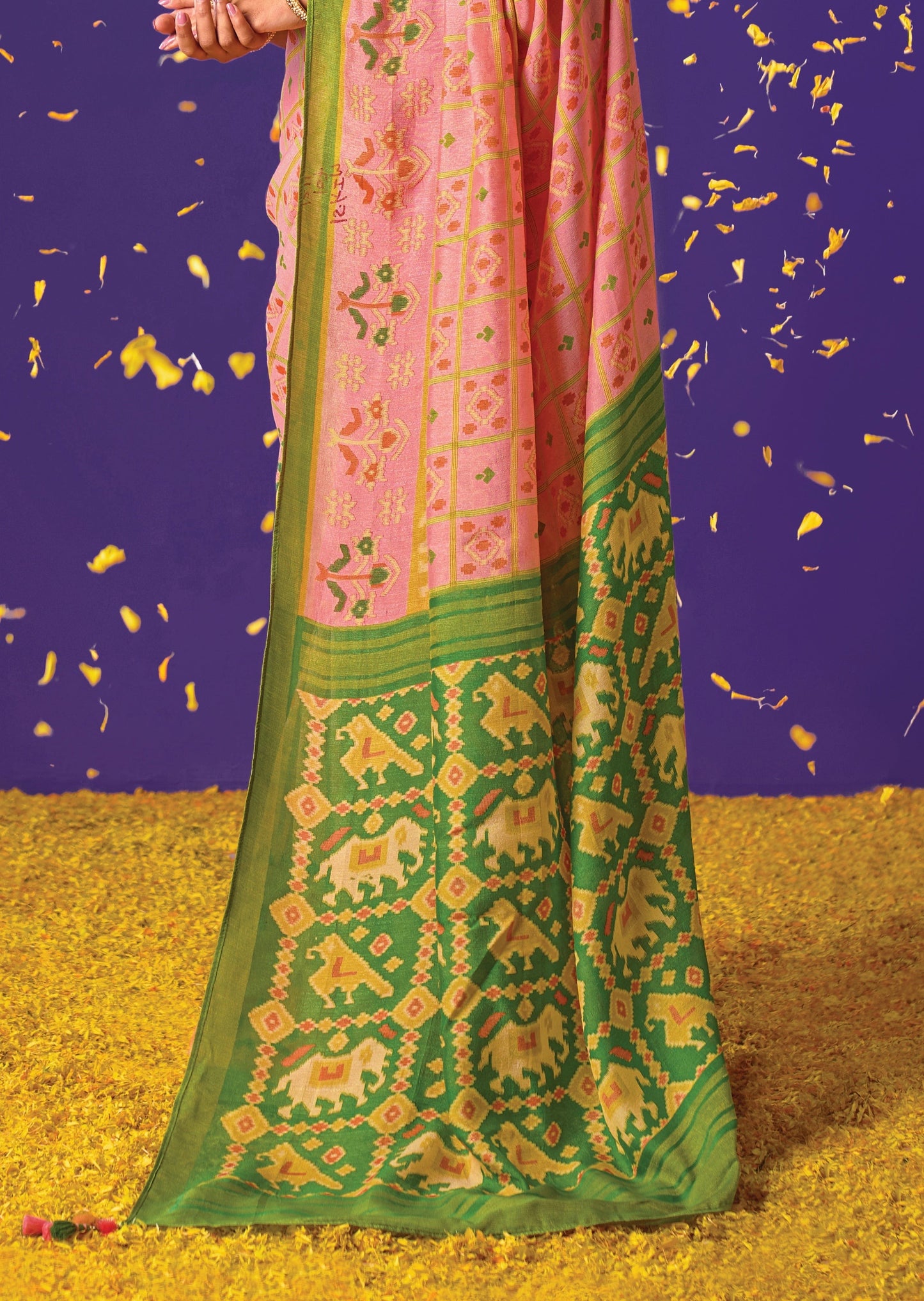 Brasso saree new design