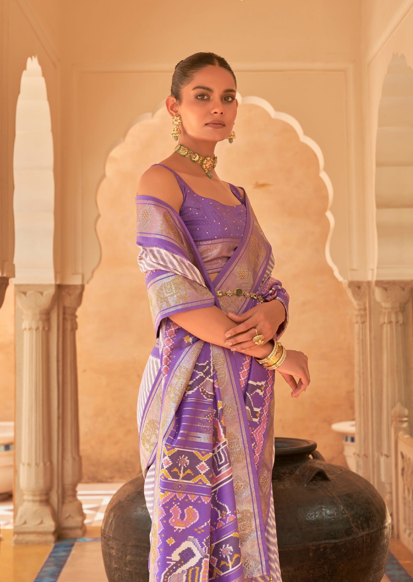 Ikat Patola Silk Saree online Shopping
