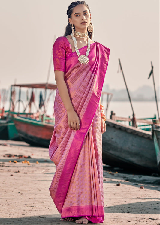 Pure Handloom Kanjivaram Silk saree