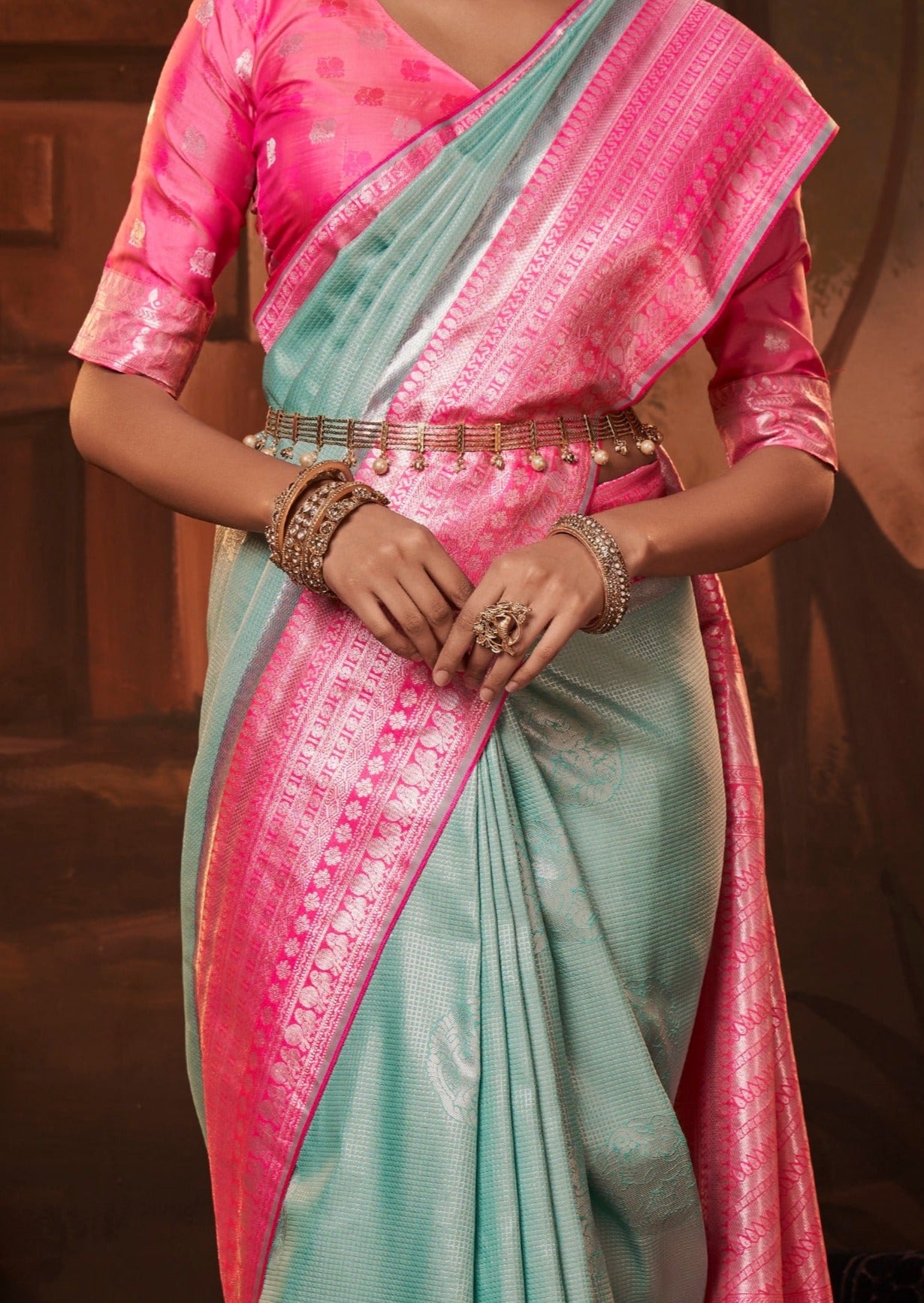 pure-kanjivaram-silk-sky-blue-saree
