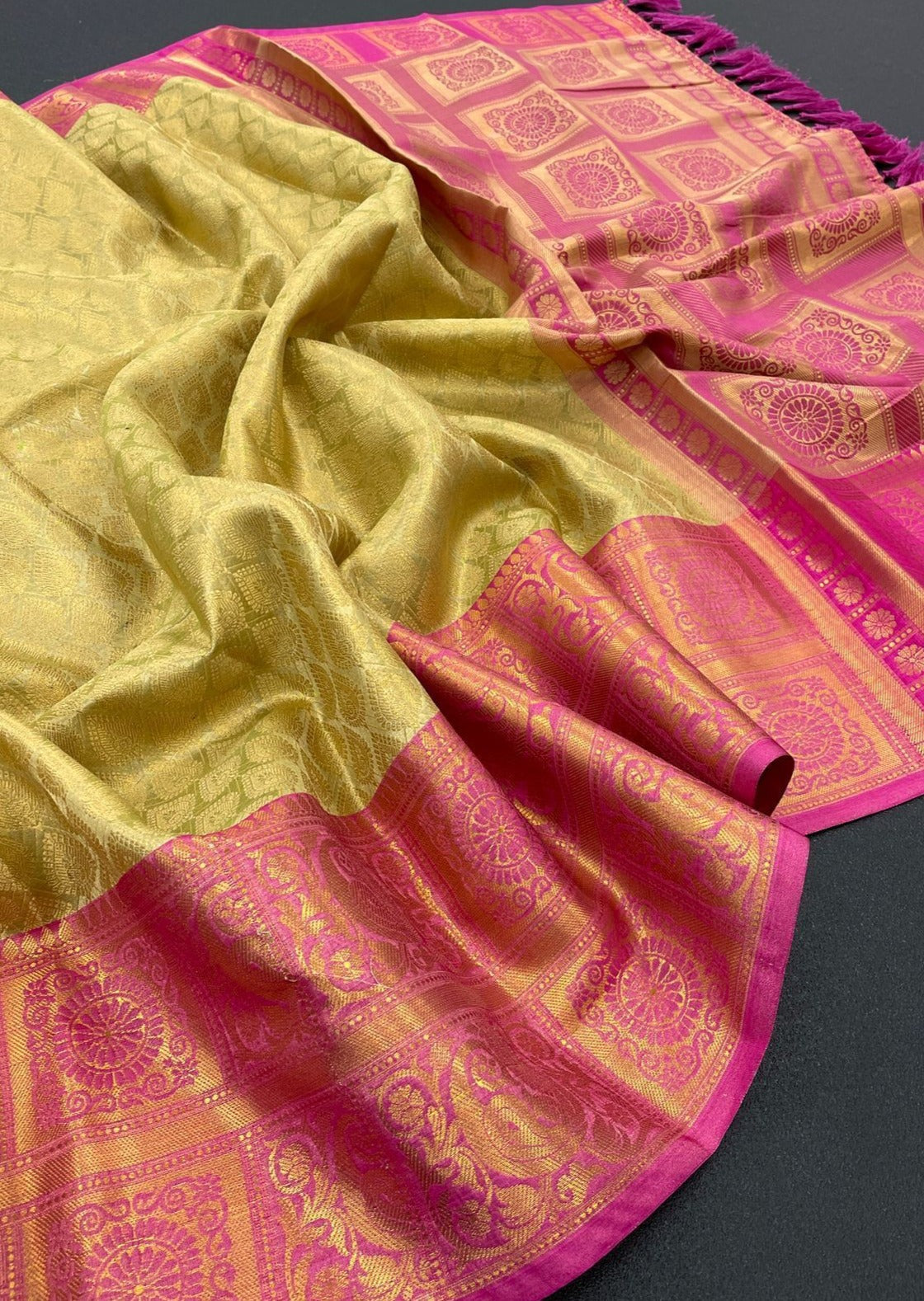 Tussar saree
