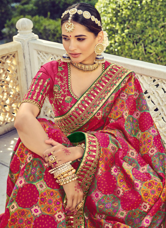 Buy Pure Silk Handloom Sarees Online, Designer Banarasi Saree | Ikkat ...