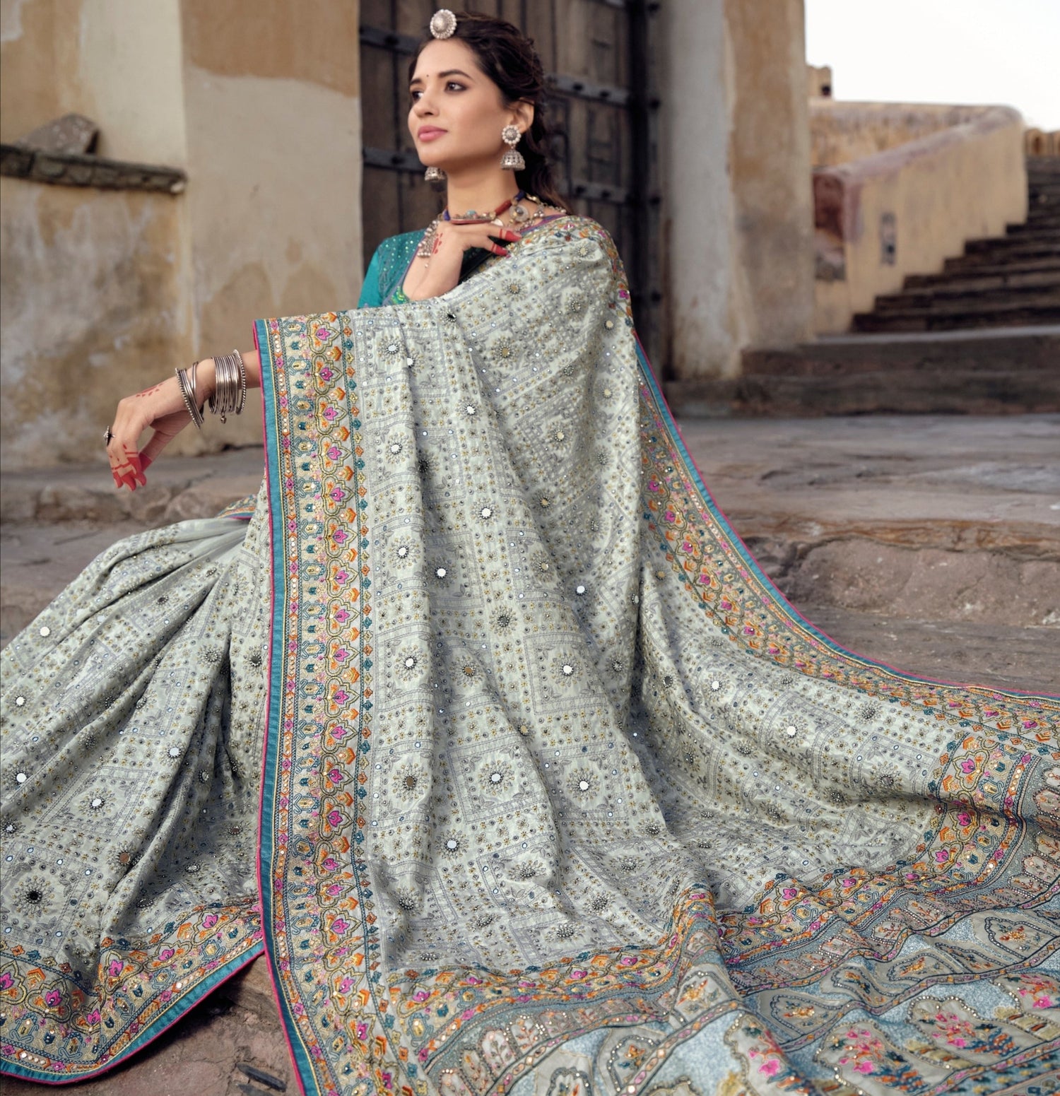 Grey Sarees