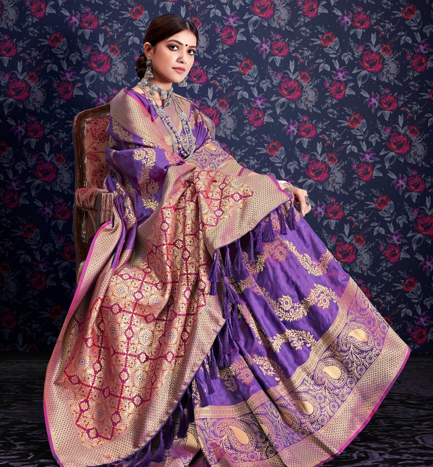 Violet Sarees