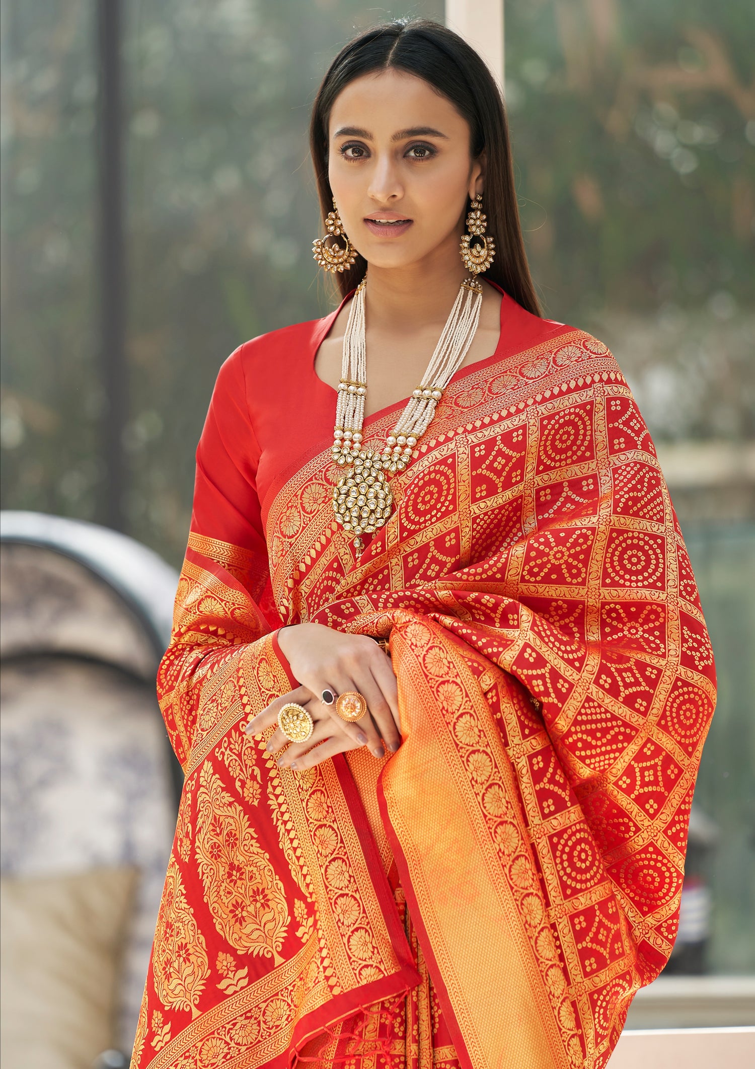 Bandhej Sarees