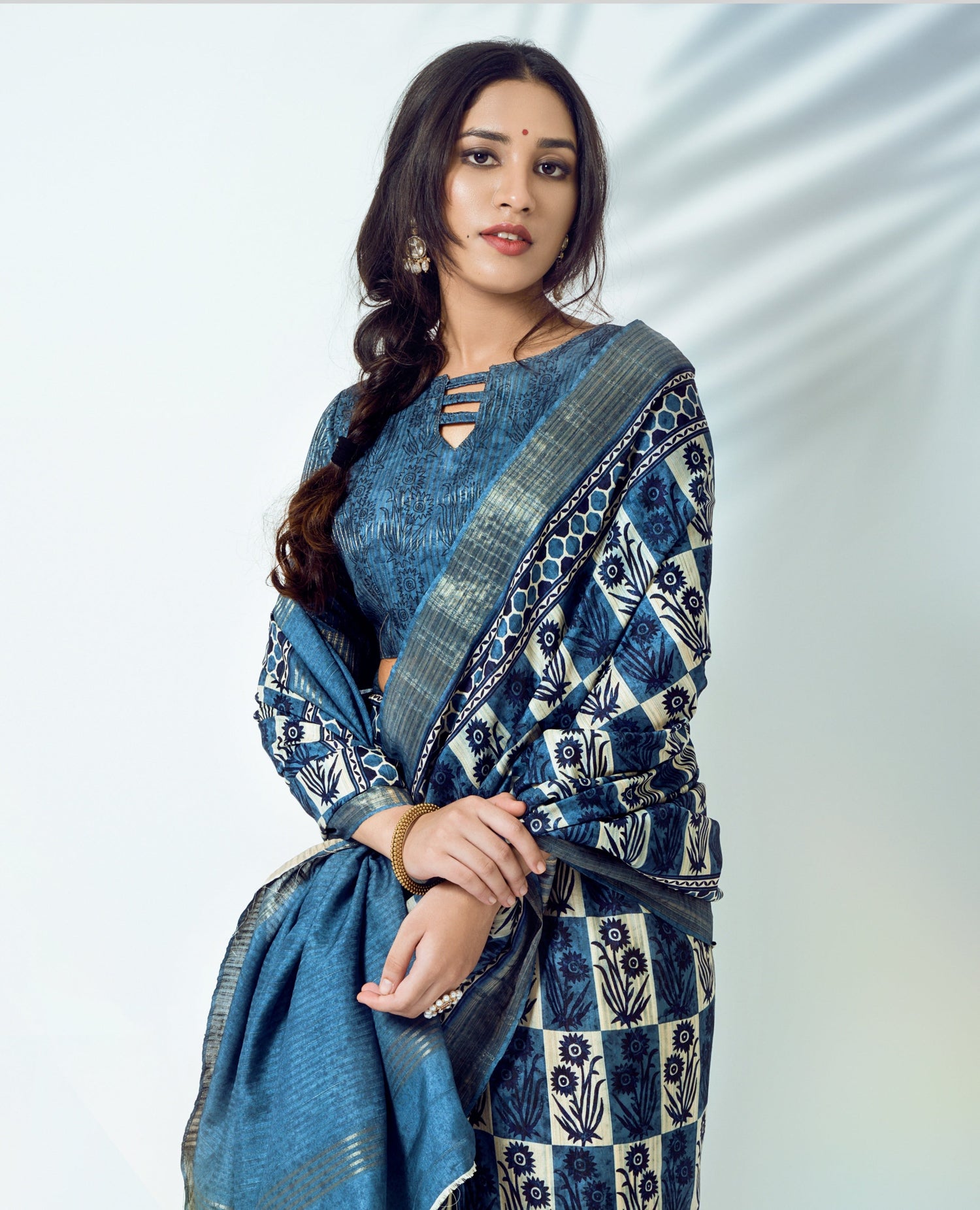 Ajrakh Sarees