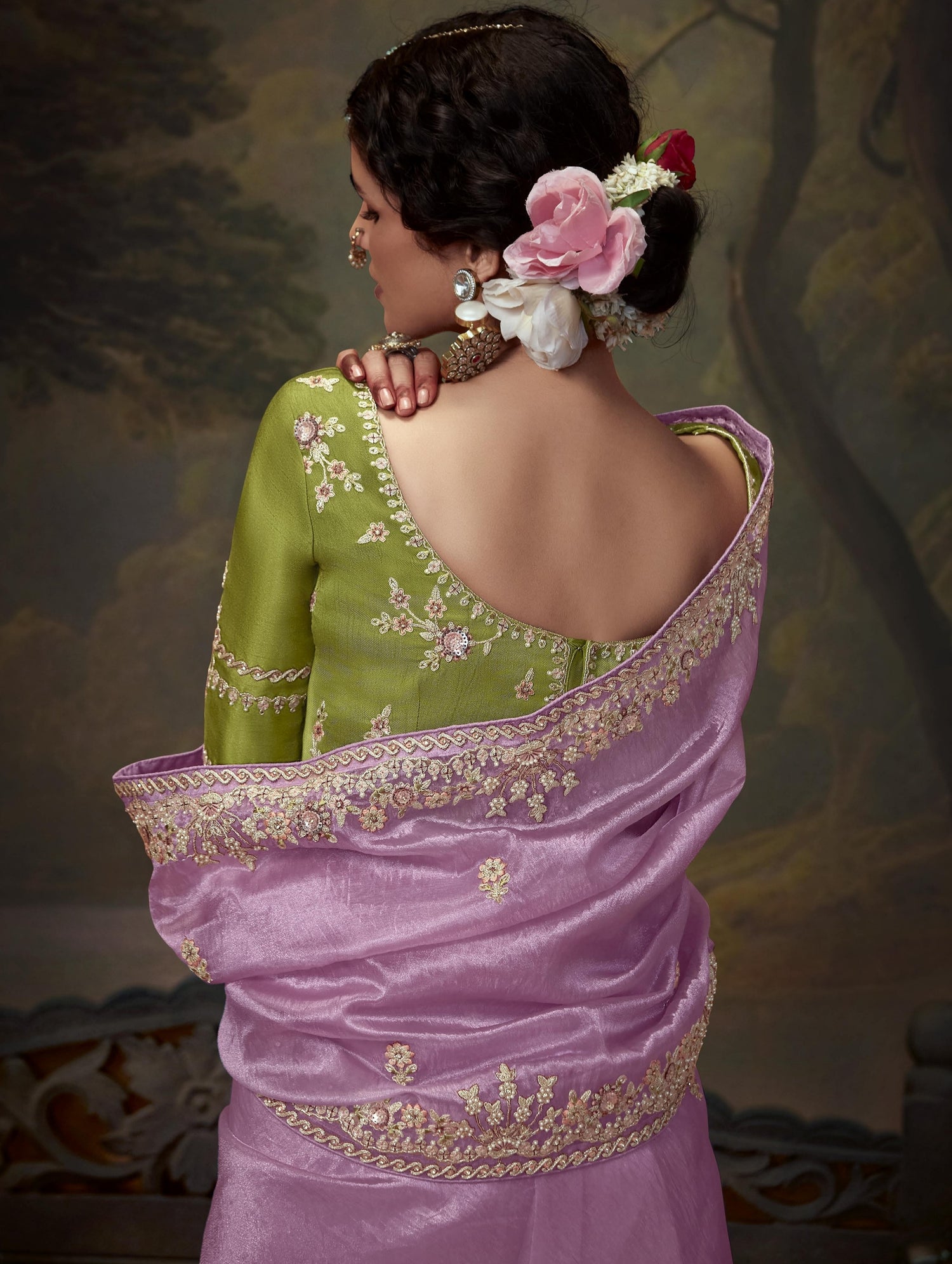 Bridesmaids Saree Blouse Designs Online Collection India
