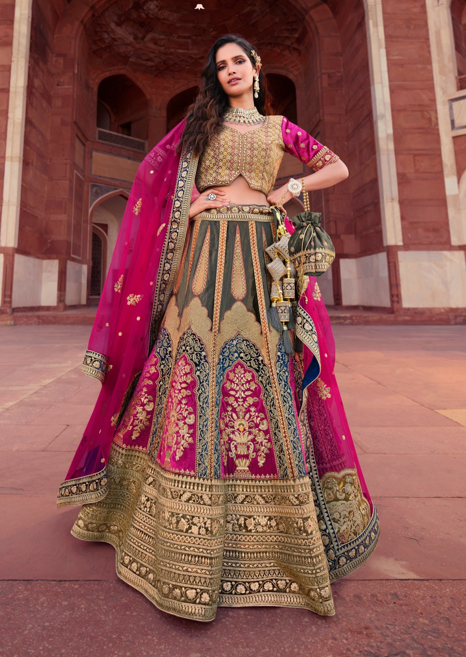 Shop Designer Bridal Lehengas in USA Online