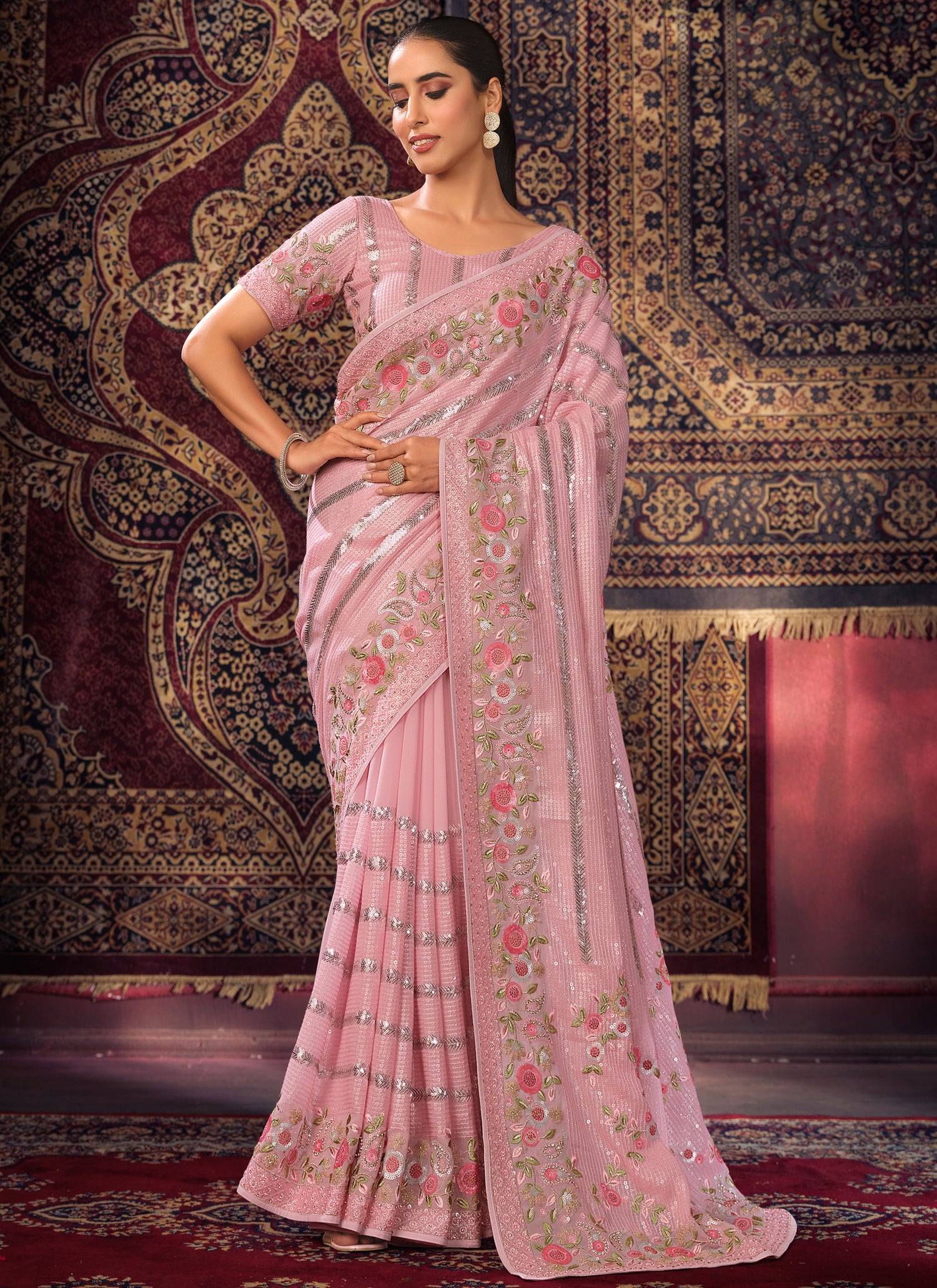New York Sarees Party Wear Online