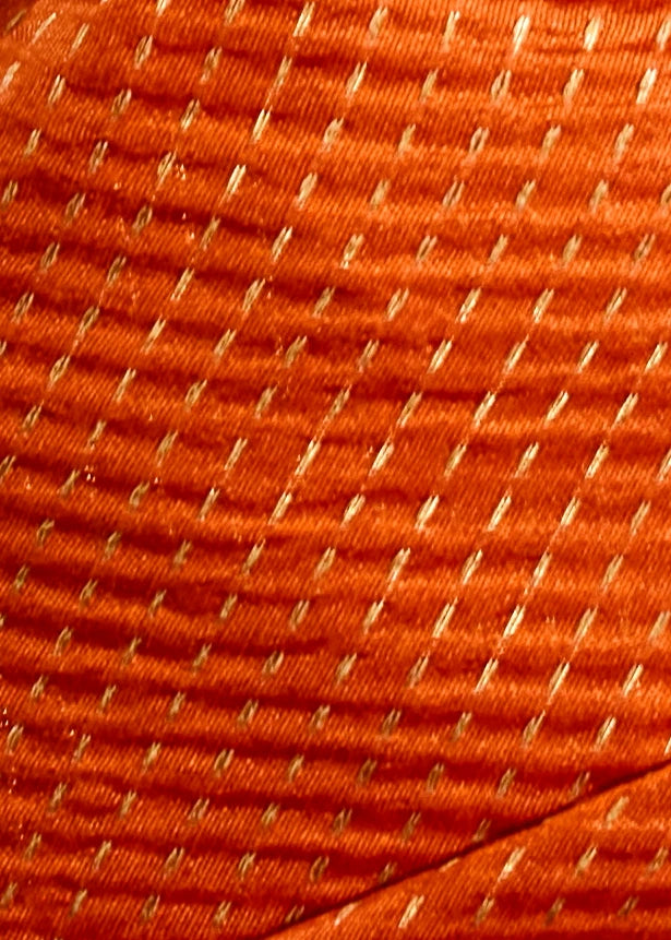 Handloom Weaving Silk Orange Patola Saree with Zari Work