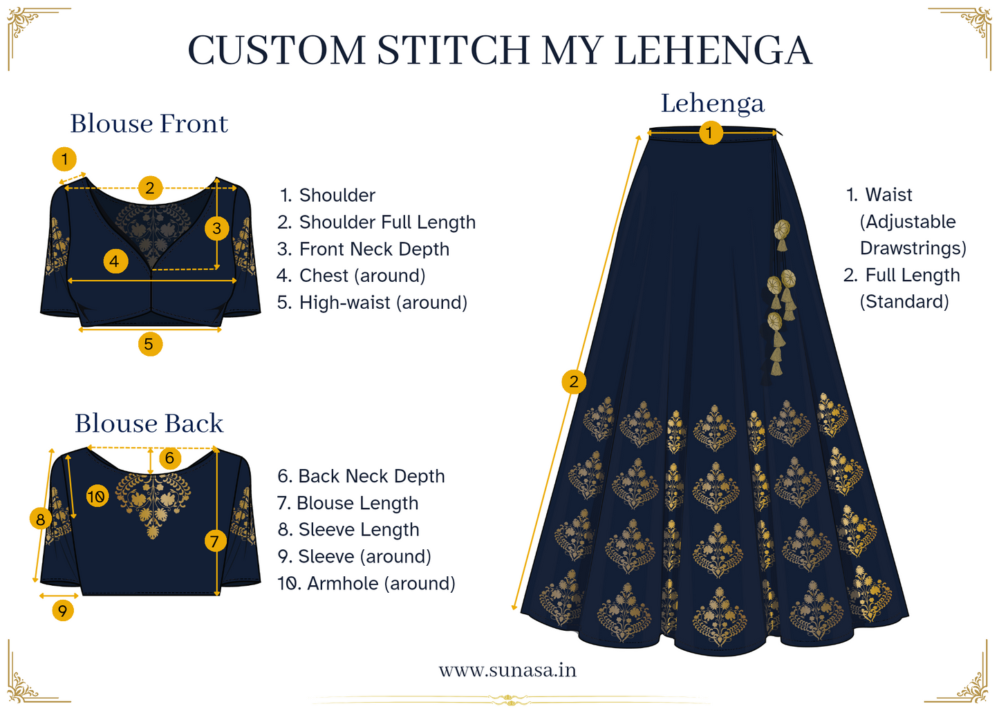 Custom Stitch my Lehenga