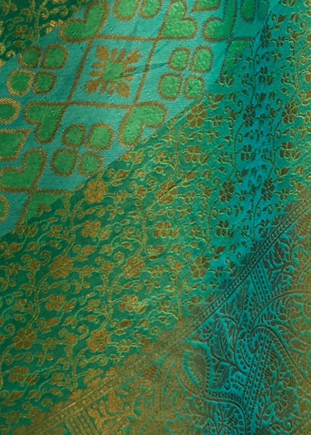 Green Kanjivaram Silk Saree