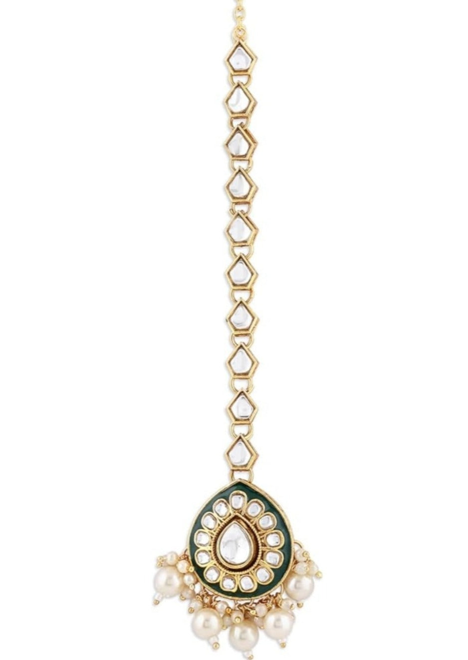 Artificial kundan polki tikka jewellery usa online.