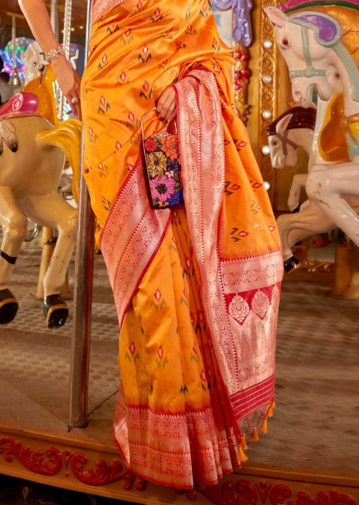 Banarasi cotton silk handloom patola saree online india usa uk uae price.