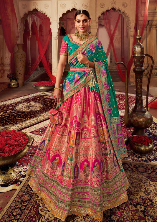 Get your Bridal Lehenga online from Folklore Collection
